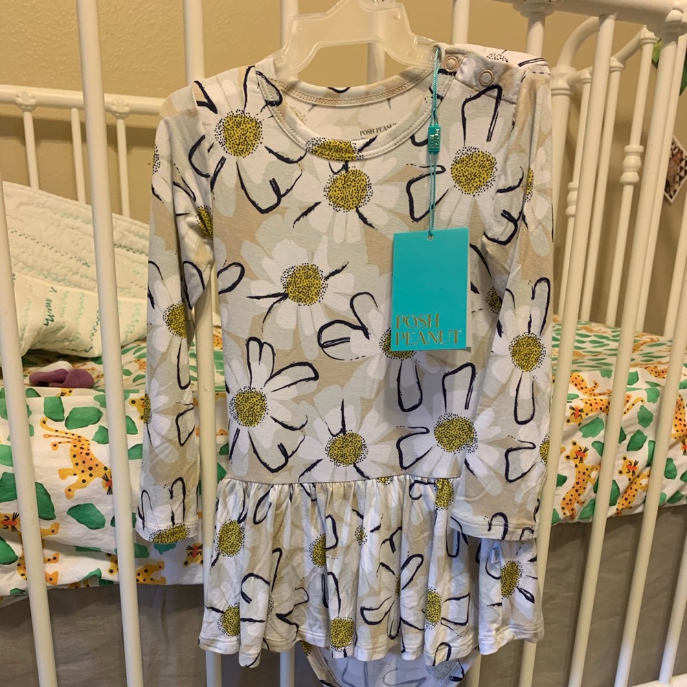 NWT Posh Peanut Maxine Twirl Bodysuit